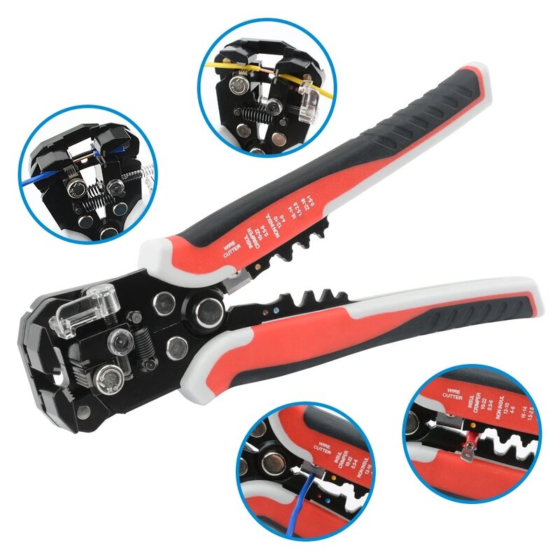 Wire Stripper Supplier - 5 in 1 Crimper Cable Cutter Tool