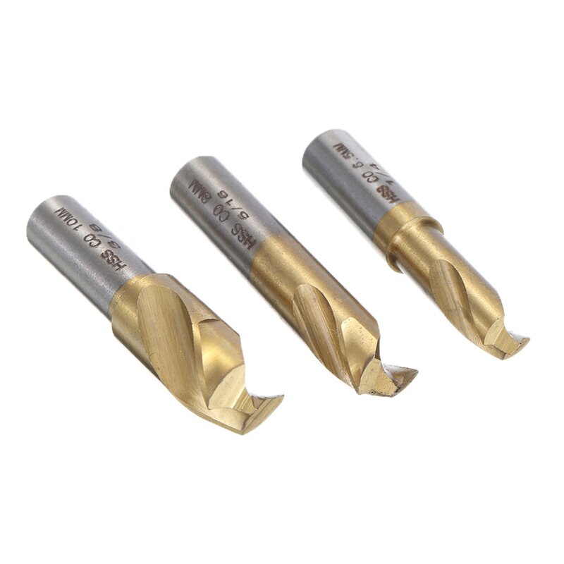 Spot Weld Drill Bit Manufacturer - 3pcs HSS Cobalt Set