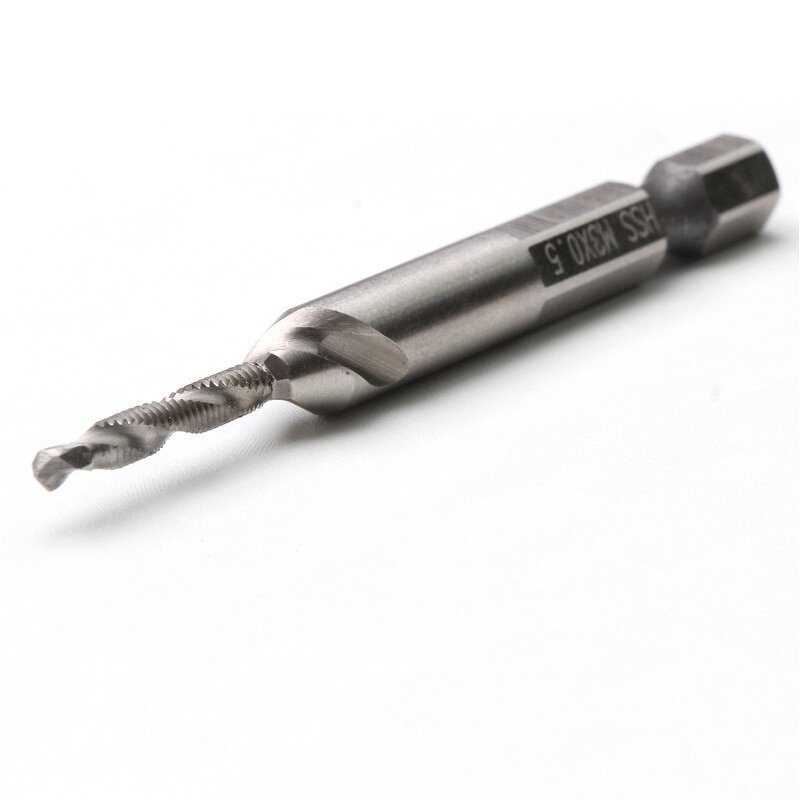 Thread Tap Set Manufacturer - 6pc HSS Hex Shank Spiral M3-M10