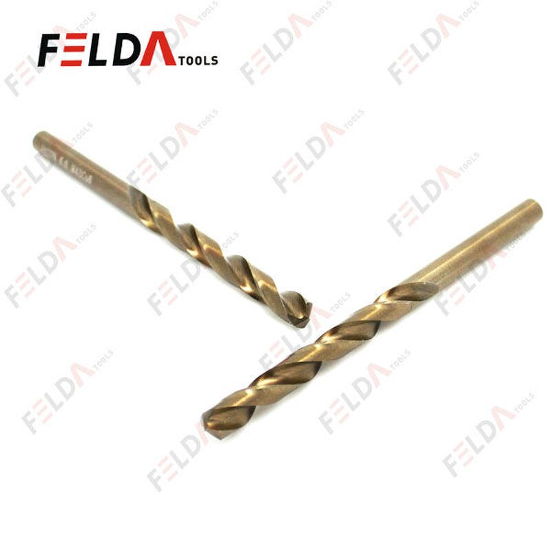 HSS Drill Bits Supplier - DIN338 Gold Cobalt 135 Degree