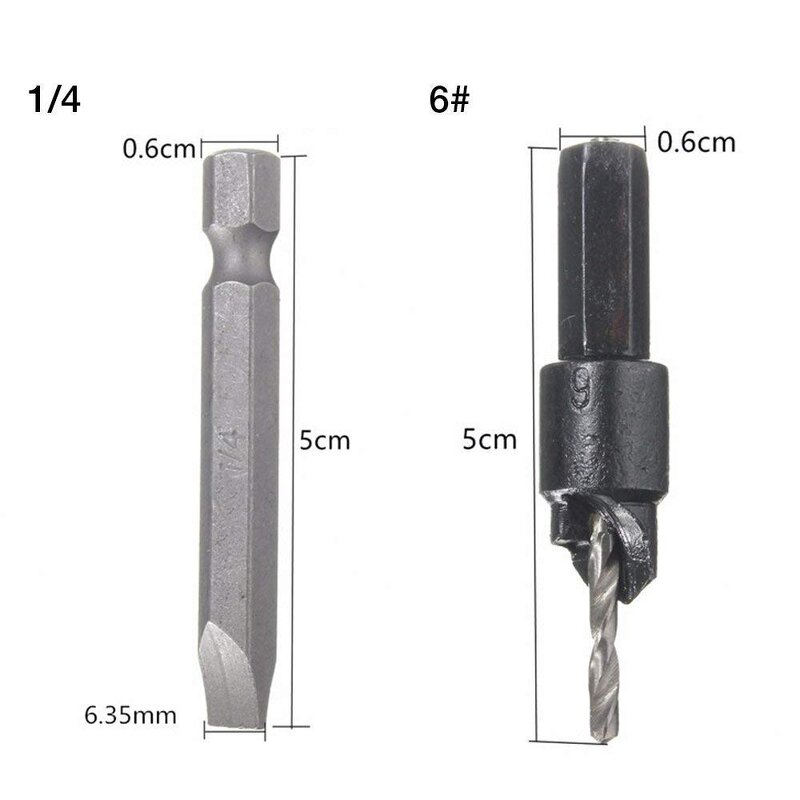Countersink Drill Bit Set Manufacturer - 20PC Swivel Head Quick Change