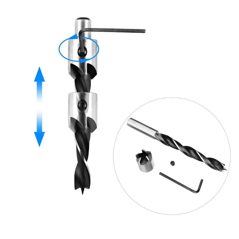 Wood Drill Bit Set Manufacturer - 7pcs HSS Countersink Set