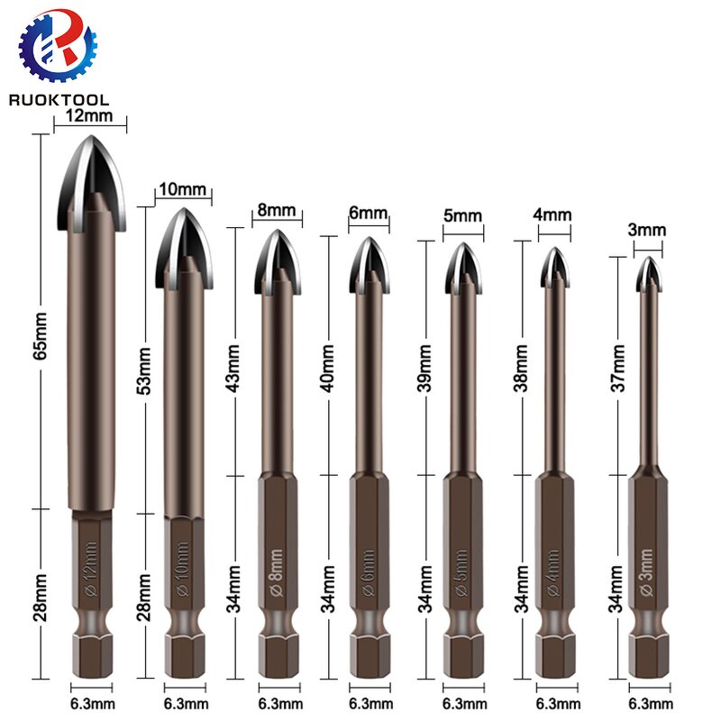 Ceramic Drill Bit Supplier - Cobalt Steel Alloys Granite Tile