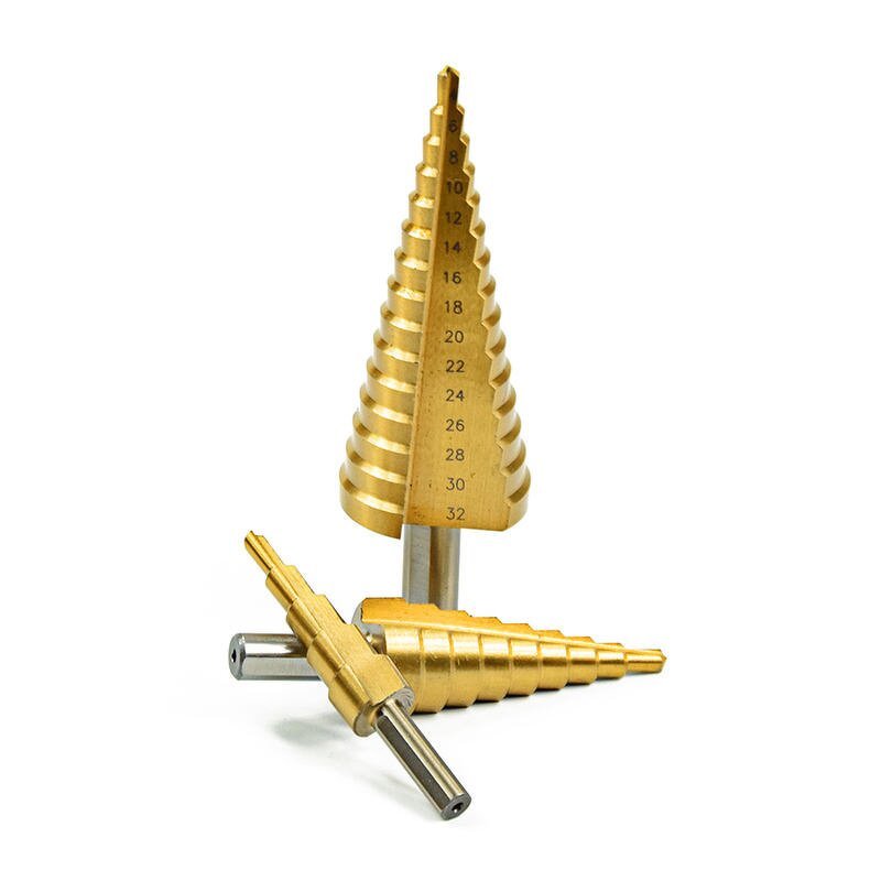 Step Drill Bit Set Supplier - 3PCS HSS Hex Shank Steel