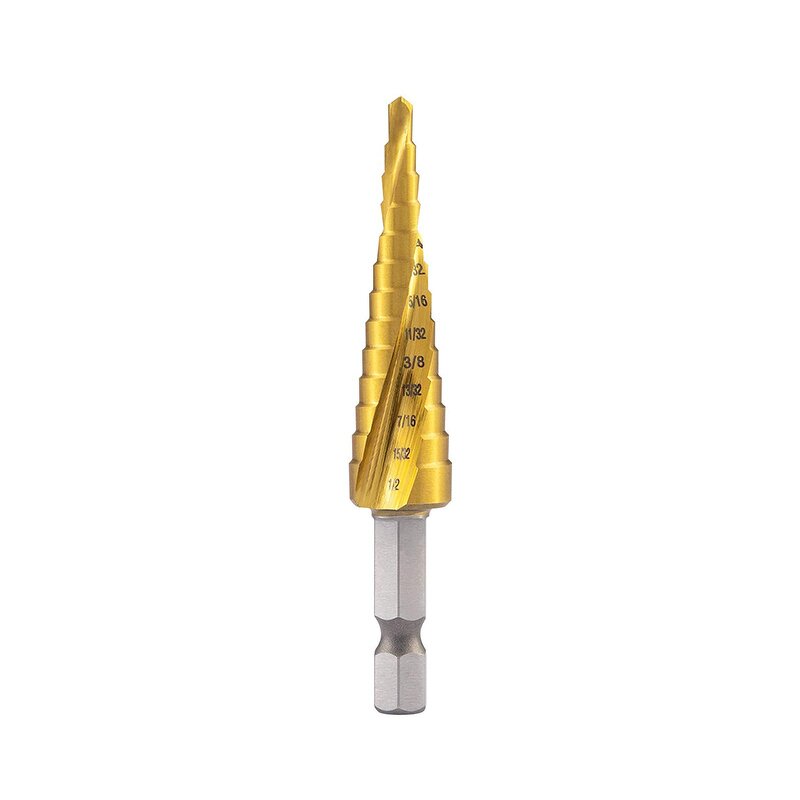 Step Drill Bit Set Manufacturer - Hex Shank Titanium Step Hole