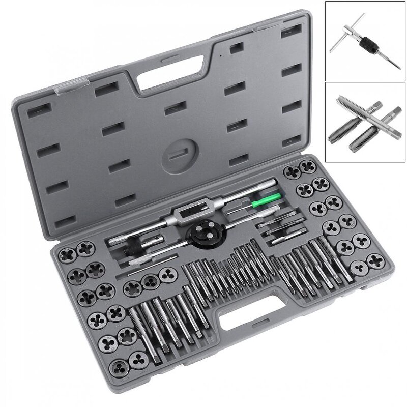 Tap and Die Set Manufacturer - 60pcs Multifunction Metric British