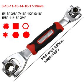 Socket Wrench Supplier - 48 in 1 Universal Tiger Spline