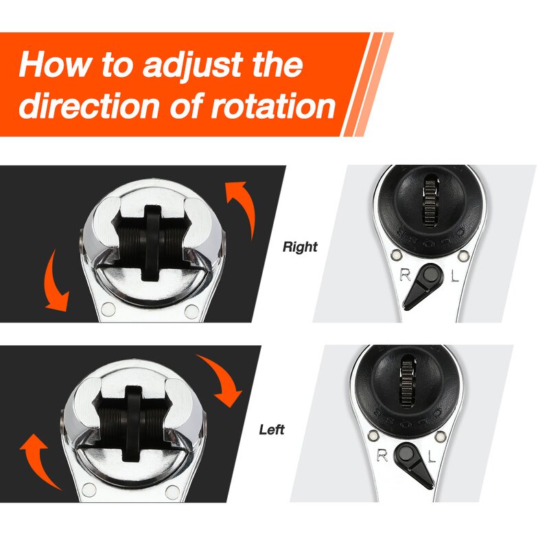 Ratchet Wrench Factory - Fast 6-22 Adjustable Non-Slip
