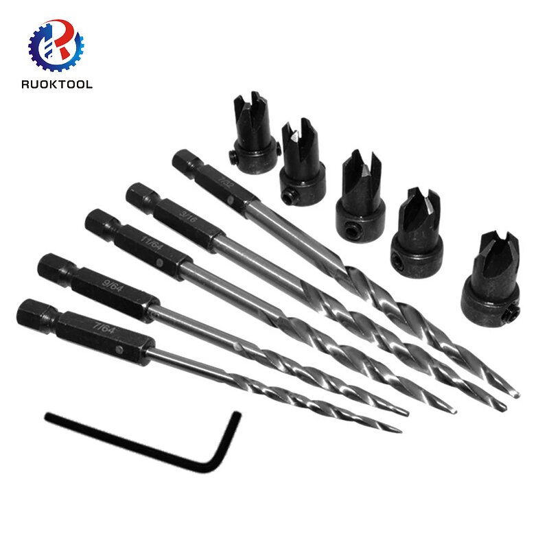 Taper Drill Bit Supplier - HSS Hexagon Shank Twist Taladro