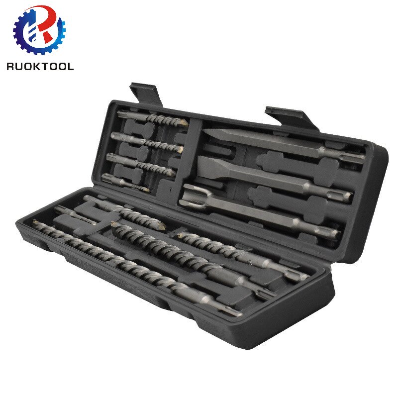 Concrete Drill Bit Set Factory - OEM 12Pcs Sds Plus Cross