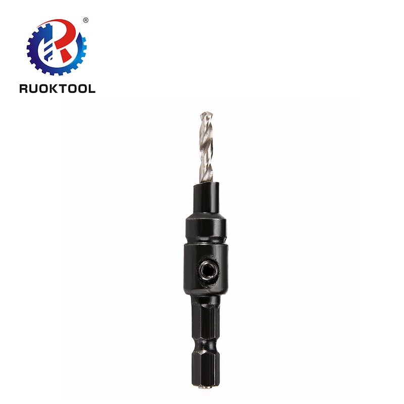 Carbide Drill Bits Supplier - 5pcs TCT Hex Shank 2 Flute