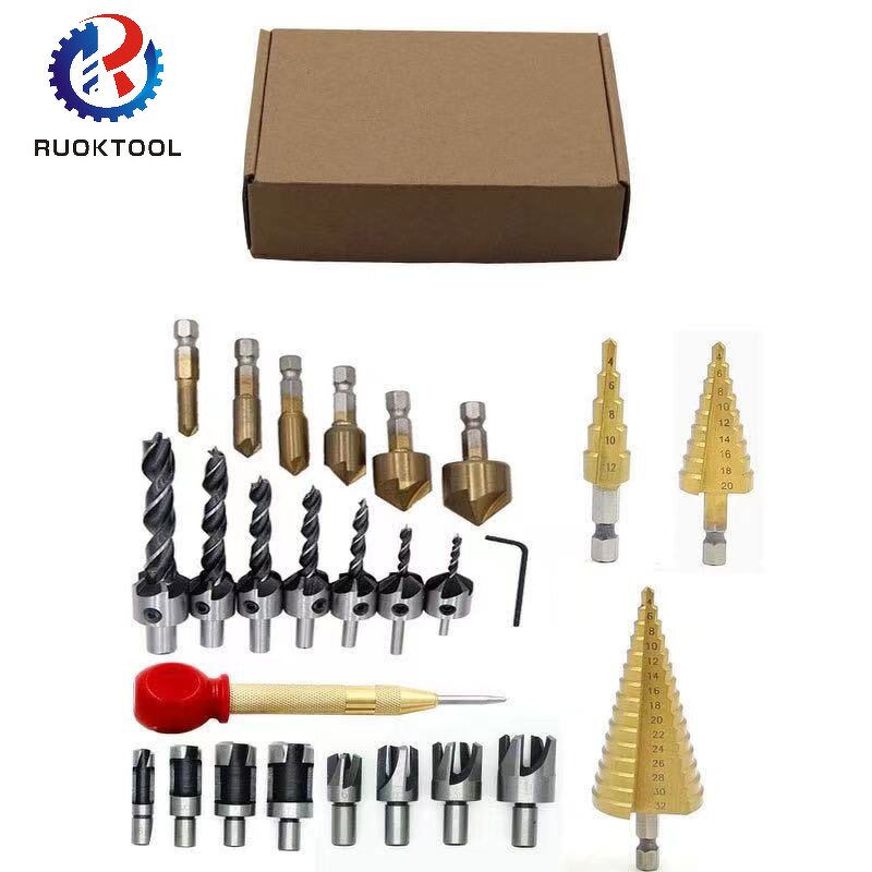 Drill Bit Set Factory - 26 Pcs HSS Hex Shank Set