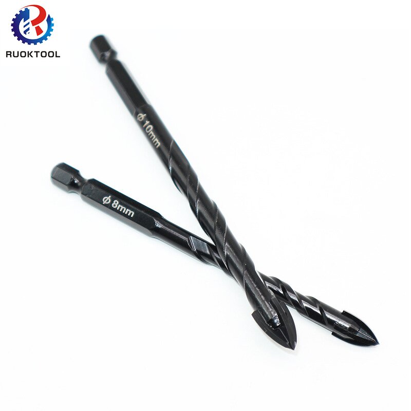 Tile Drill Bit Set Manufacturer - 3-12mm Cross Hex Glass Ceramic