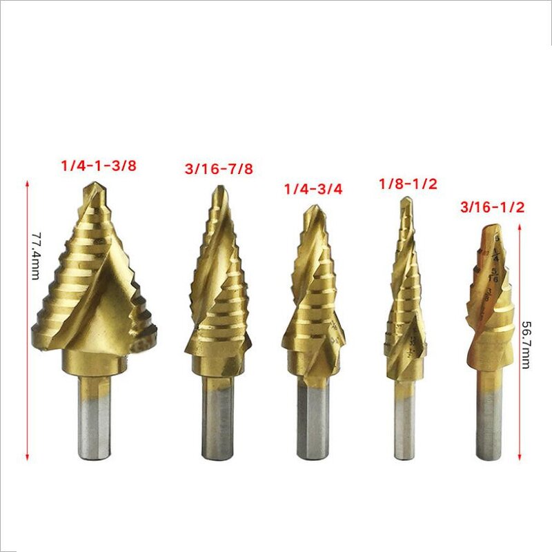 Step Drill Bit Set Manufacturer - HSS Broca Escalonada Metal