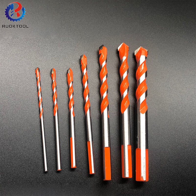 Tile Drill Bit Set Factory - Triangular Handle Multifunction Set