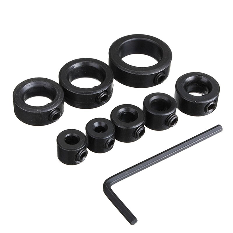 Drill Stop Collars Supplier - 8pcs 3-16mm Depth Positioner