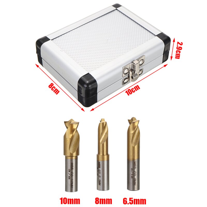 Spot Weld Drill Bit Manufacturer - 3pcs HSS Cobalt Set
