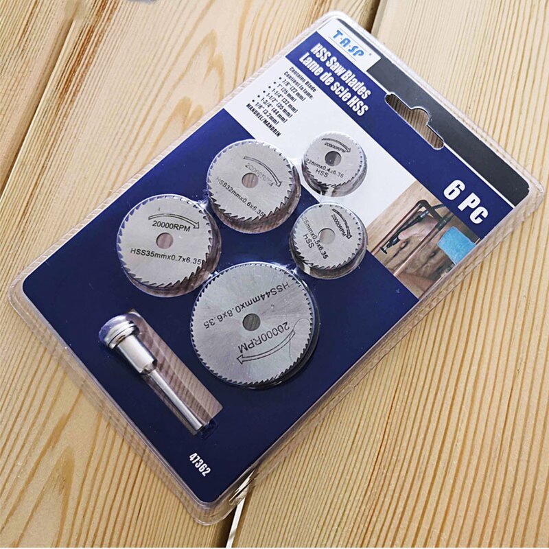 Saw Blade Factory - 6PCS Small Mini Circular HSS