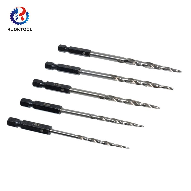 Taper Drill Bit Supplier - HSS Hexagon Shank Twist Taladro