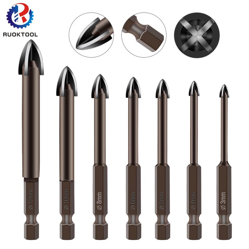 Ceramic Drill Bit Supplier - Cobalt Steel Alloys Granite Tile