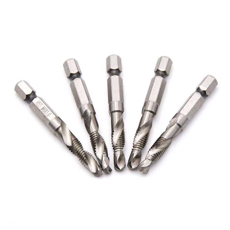 Thread Drill Bit Manufacturer - 6pcs HSS Composite Cobalt Flute