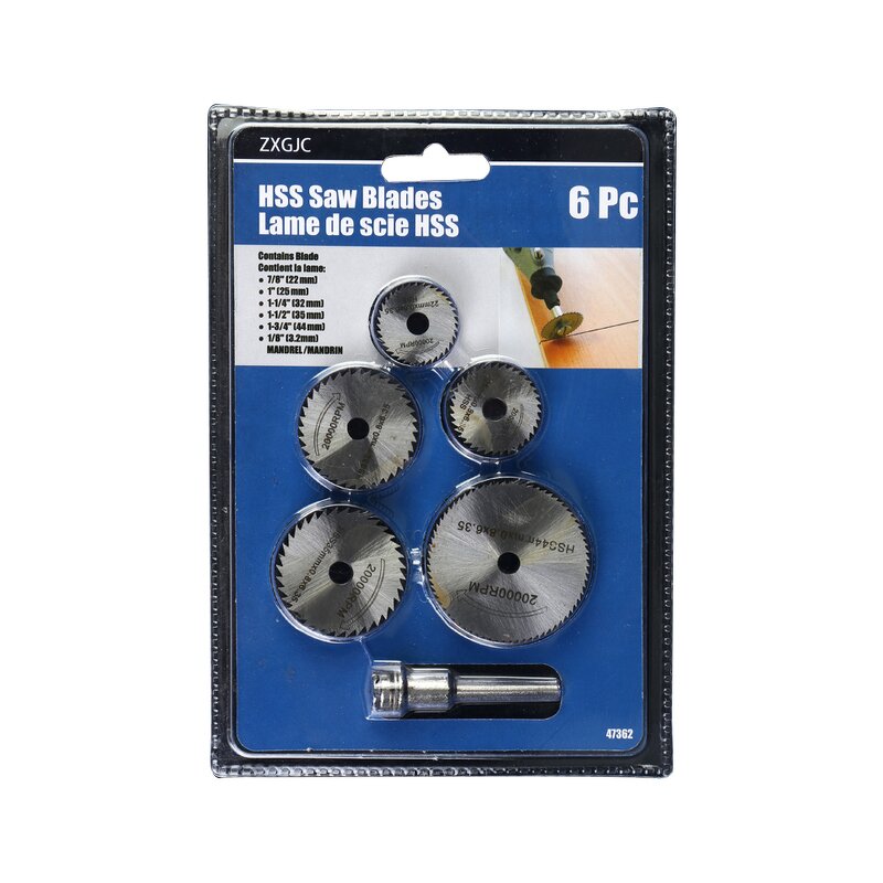Saw Blade Factory - 6PCS Small Mini Circular HSS