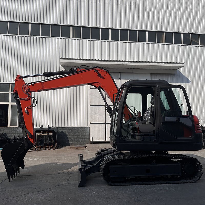 Crawler Excavator Manufacturer - 8Ton Yanmar Engine with Eaton Hydraulic Components
