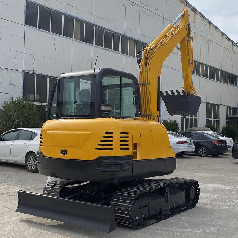 Mini Excavator Supplier - Factory 7T 6 Ton Compact Zero Tail Swing Quick Hitch