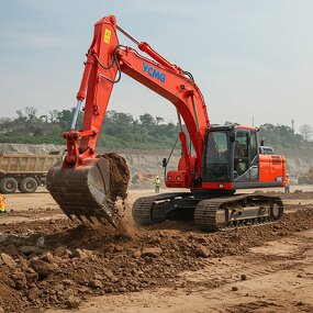 Crawler Excavator Manufacturer - 25 Ton Large with Imported Engine High Efficiency