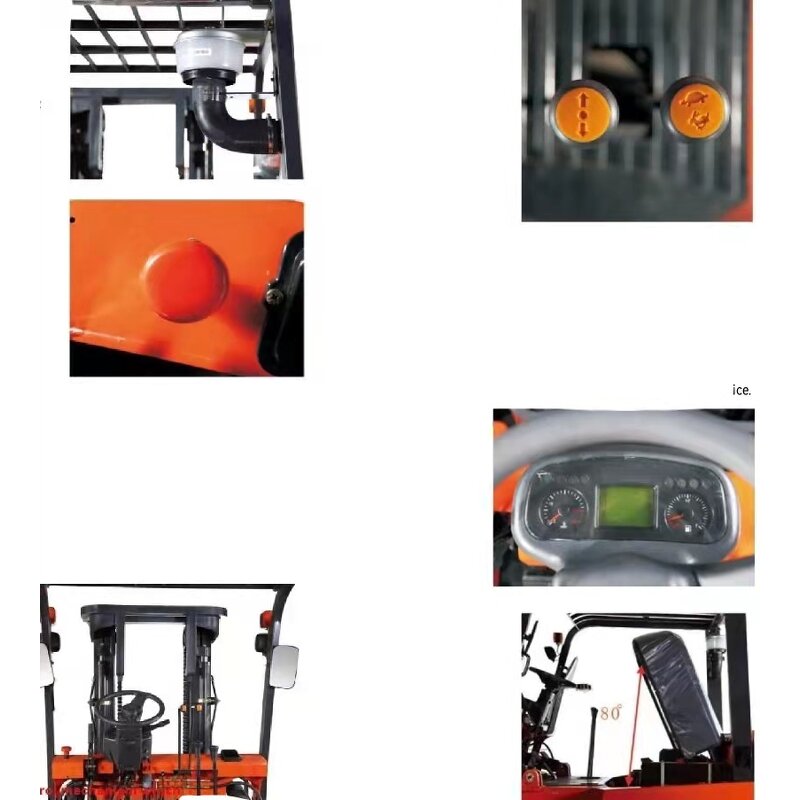 All Terrain Forklift Manufacturer - New 4x4 Diesel 3.5-5 Ton Two Stage Mast