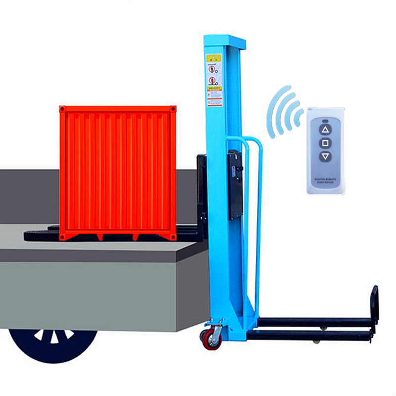 Pallet Stacker Factory - Remote Control Manual Portable 500 kg Hand Pushed