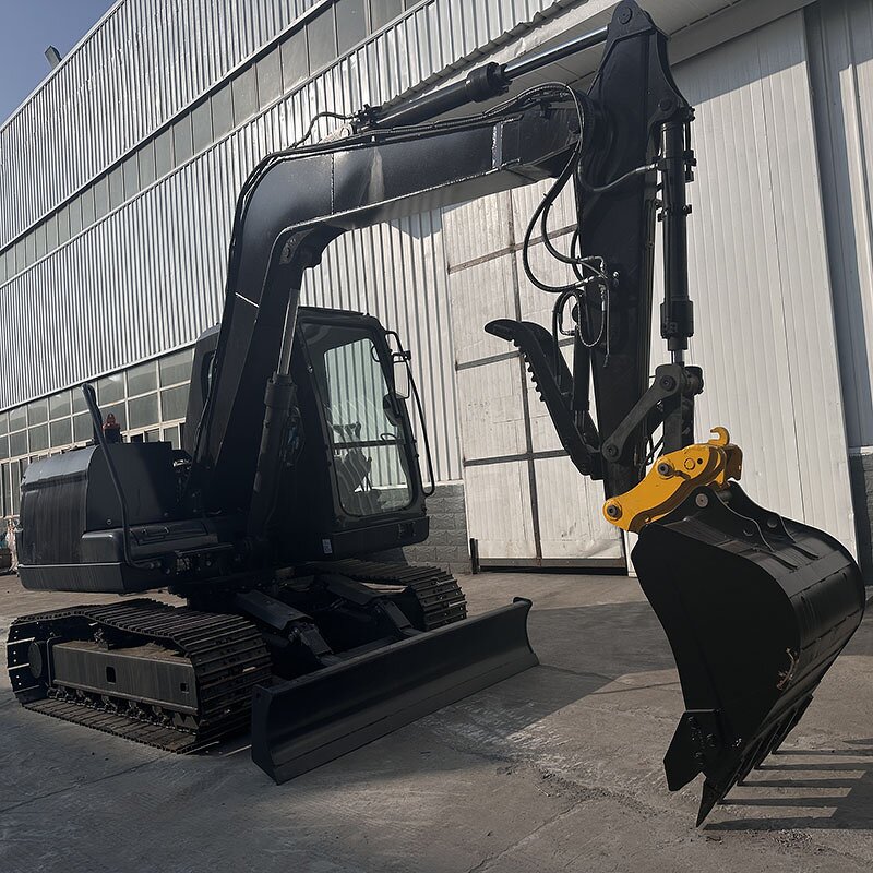 Crawler Excavator Manufacturer - 8Ton Yanmar Engine with Eaton Hydraulic Components