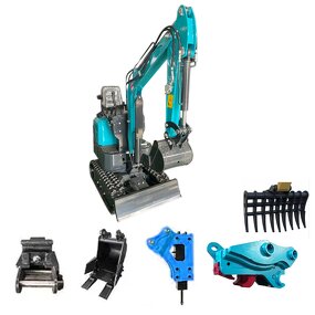 Mini Excavator Supplier - New 1.5 Ton Diesel Engine Crawler Imported Hydraulic