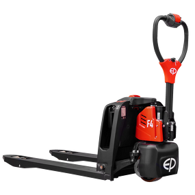 Semi Electric Stacker Supplier - 1-1.5 Ton Self Loading Pallet Lithium Battery