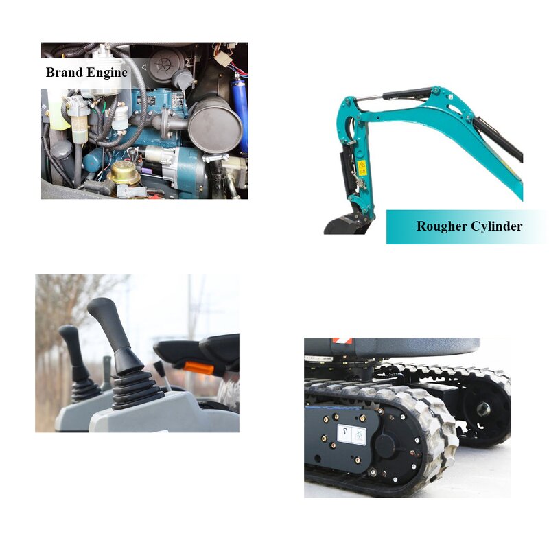 Mini Excavator Manufacturer - China Factory Strong Power 0.8-1Ton CE Approve