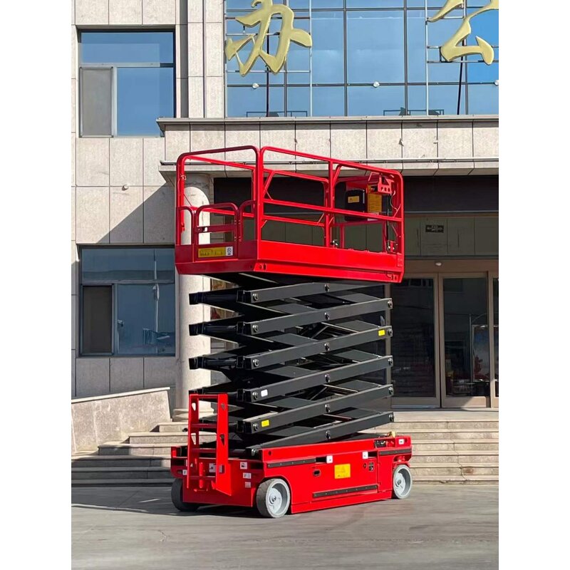 Scissor Lift Supplier - Extended 4m-18m Mobile Scaffolding Portable Aerial Work