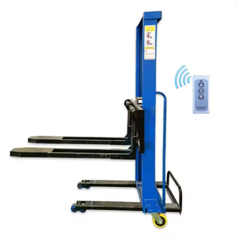 Pallet Stacker Supplier - 2024 Hydraulic Small Remote Control Manual Portable