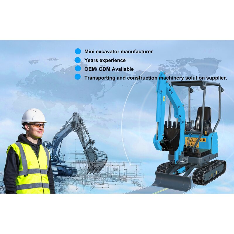 Crawler Excavator Supplier - New Mini Household Hydraulic Bagger Machine Components