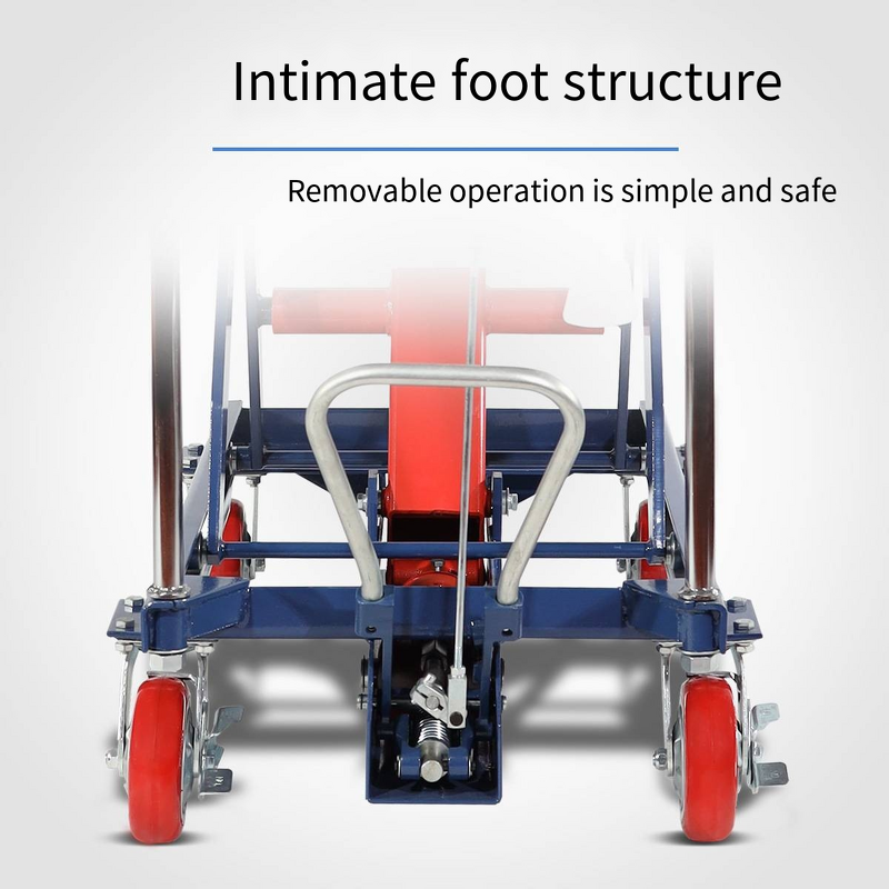 Lifting Platform Factory - 500kg Manual Mobile Elevator Small Hydraulic Truck