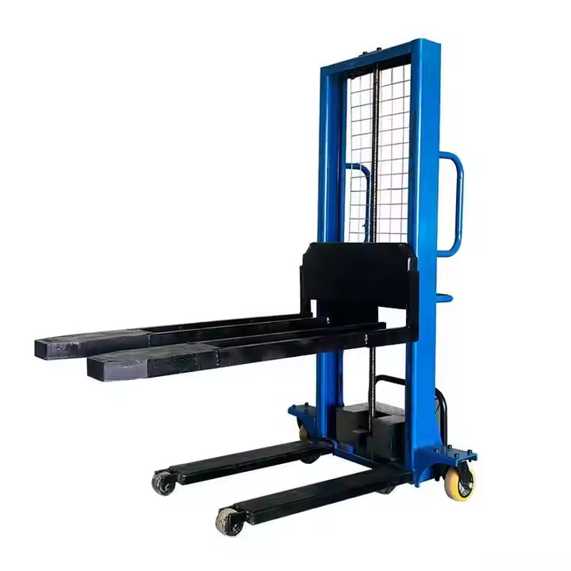 Pallet Stacker Manufacturer - 1000kgs 1600mm Self Loading/Unloading Electric Stacker