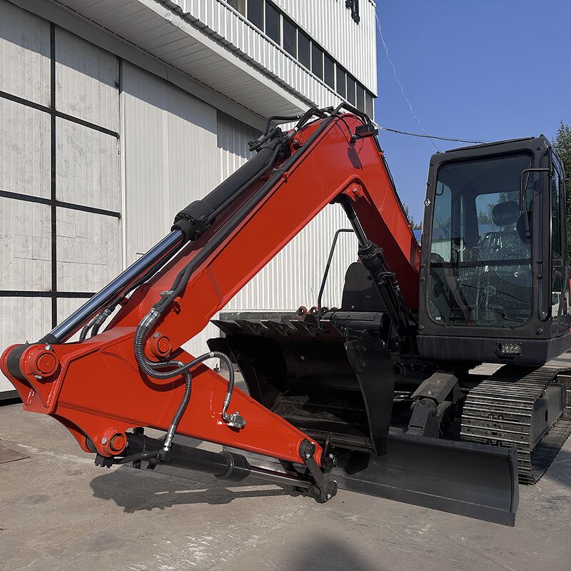 Crawler Excavator Manufacturer - 8Ton Yanmar Engine with Eaton Hydraulic Components