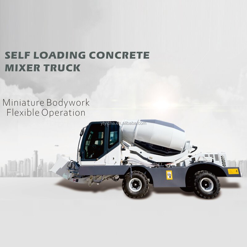 Concrete Mixer Truck Manufacturer - Chinese Factory 2.6-4m3 New Mobile Self Loading