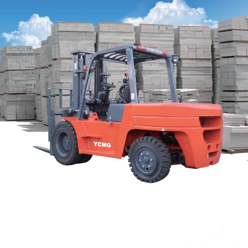 Diesel Forklift Factory - Factory Supply 7-8 Ton Heavy Diesel for Stone