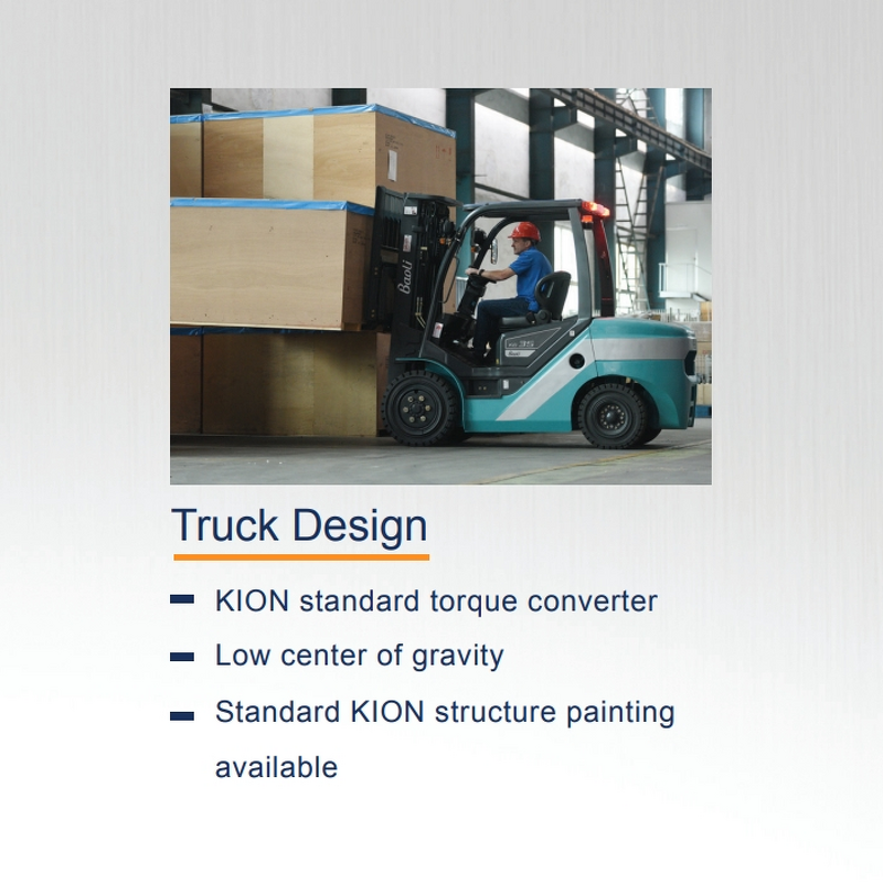 LPG Forklift Factory - Propane 2.5 Ton with Container Mast and Side Shifter
