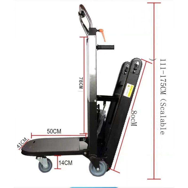 Stair Climbing Machine Manufacturer - Crawler with DC Motor for Farm Construction