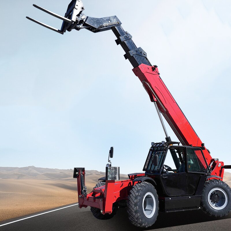 Telehandler Supplier - CE/EPA Telescopic Loader 4x4 Driving Forklift