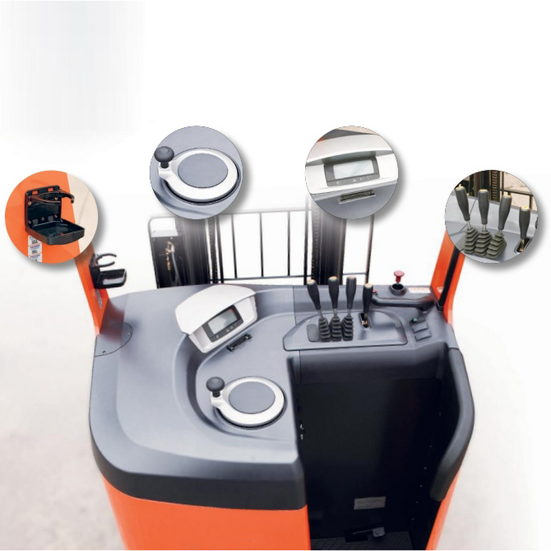 Electric Reach Truck Manufacturer - Used 6M 1.5 Ton Standing Type for Retail