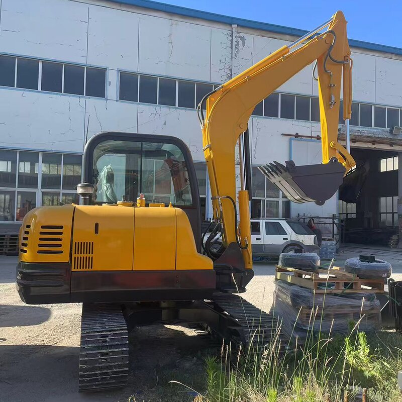 Mini Excavator Supplier - Factory 7T 6 Ton Compact Zero Tail Swing Quick Hitch