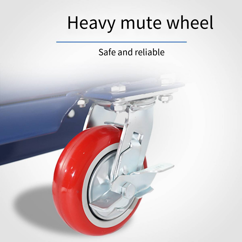 Lifting Platform Factory - 500kg Manual Mobile Elevator Small Hydraulic Truck