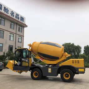 Concrete Mixing Truck Supplier - China Factory Supply Self Loading Bucket Mixer Car